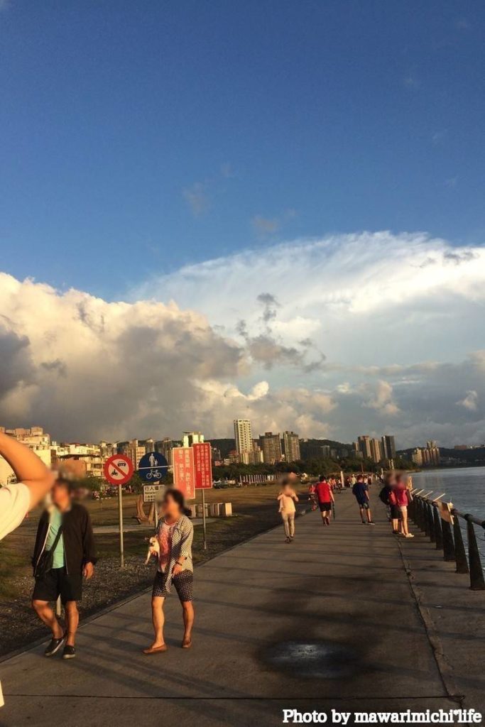 台湾 淡水に絶景の夕日を見に行こう 日没時間もまとめました まわりみち ライフ